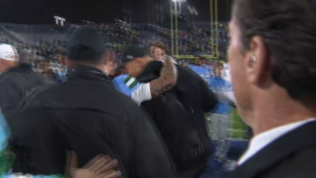 WATCH: Tulane fans rush the field after the Green Wave win the ACC championship