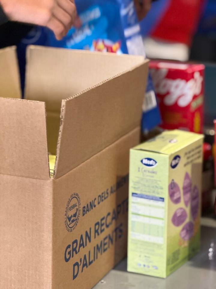 Descens notable del Gran Recapte en les donacions d'aliments a les comarques de Tarragona