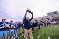 In the nick of time: Tyler’s 43-yard touchdown toss to Nester in final seconds sends Frankfort to 49