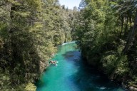 Realizaron un monitoreo ambiental en los ríos Hua Hum y Chimehuín