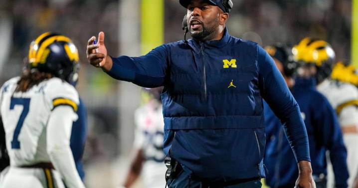 Sherrone Moore jailed hours after being fired as University of Michigan’s head football coach