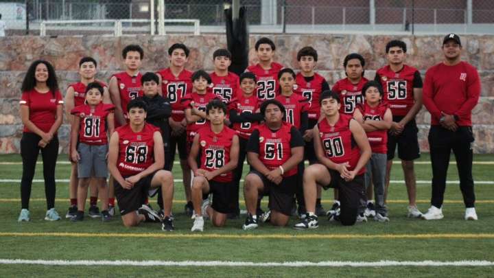 Rojos de San Luis presentes en el “Nacional infantil tackle 2024” y en la selección occidente