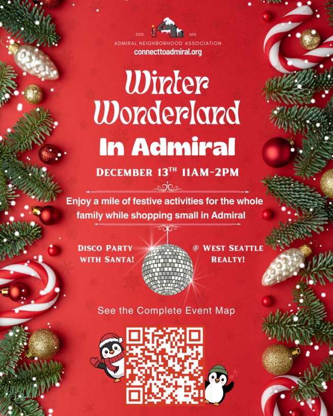 West Seattle Blog… | COUNTDOWN: One week until Winter Wonderland in Admiral!