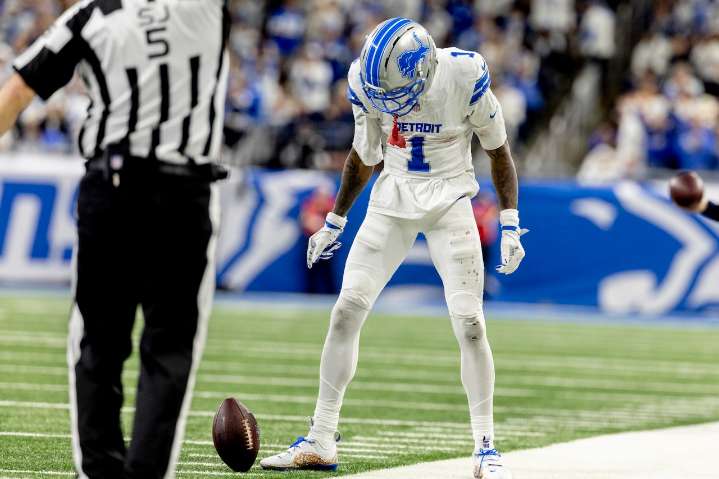 Jameson Williams continues to step up for Lions: ‘He’s doing everything right’