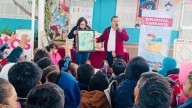 Promueven el hábito de la lectura en escuelas de Nuevo Laredo con el programa 'Biblioteca Itinerante'