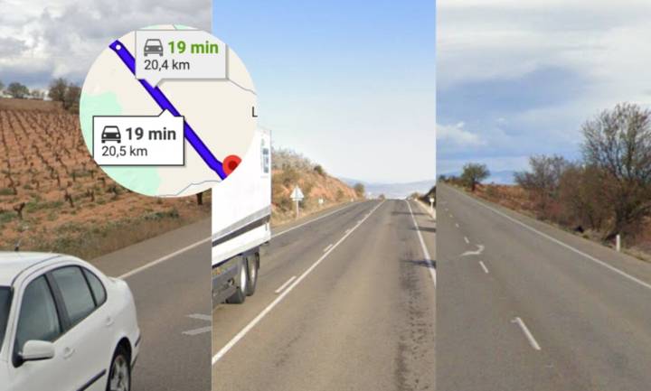 Esta es la carretera recta más larga de todo Aragón: casi 20 kilómetros y une 'el vino' con el Moncayo