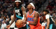 Gilgeous-Alexander scores 26, Thunder hold on to beat Trail Blazers 123