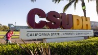 Cal State Dominguez Hills students, faculty rally to save 6 'essential' programs from chopping block