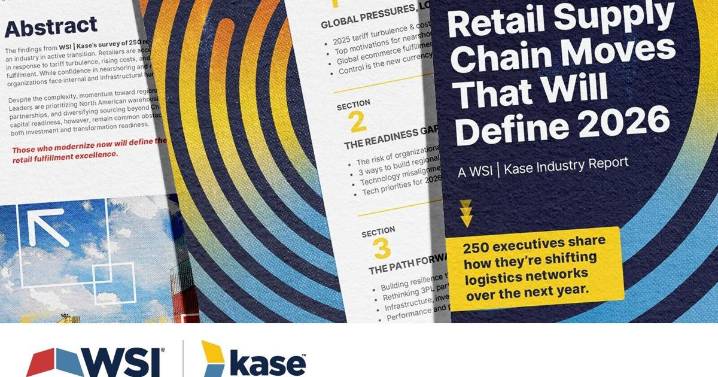 WSI | Kase Survey Reveals How Retail Supply Chain Leaders Are Rebuilding for 2026