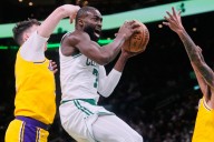 Brown scores 30 points, Celtics cruise to 126-105 win over Lakers team missing James, Doncic