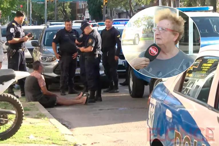 Asaltaron a jubilada a la salida de un cajero en Paraná, vecinos corrieron al ladrón y lo atraparon