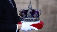 Four arrested at the Tower of London as case displaying Crown Jewels defaced