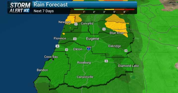 Mild Air Before Rain Returns