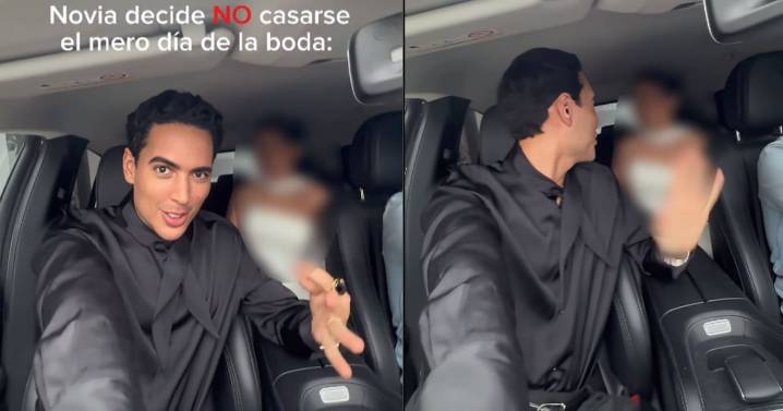 Un Tal Fredo capta el momento exacto en el que una novia se arrepiente a minutos de su boda: así fue el momento