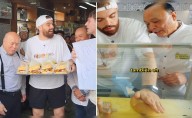Ibai Llanos preparó él mismo pan con chicharrón en 'El Chinito' y los regaló a sus seguidores: "El campeón del mundo"