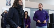 Jazz icon Kenny G talks sax education during St. Louis high school visit