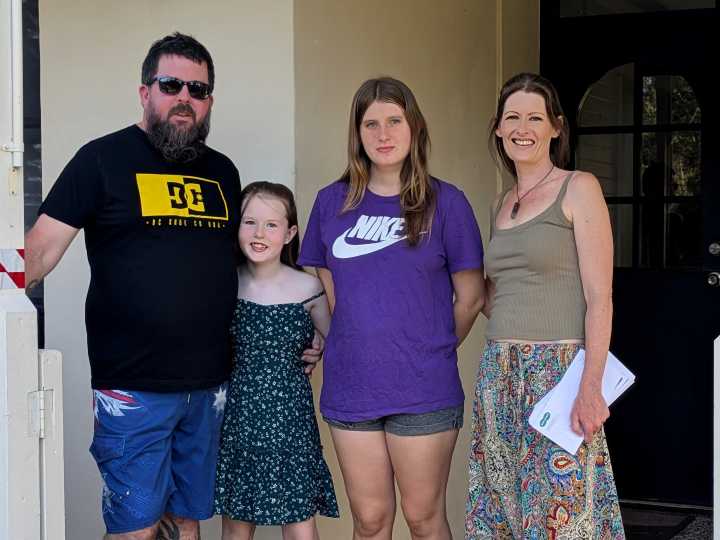 I live on the same property as my ex. Our daughter doesn't have to move her stuff around and gets time with both of us.