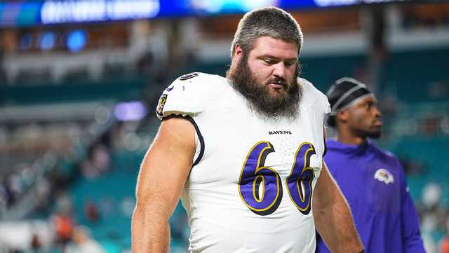 Ravens' Ben Cleveland suspended three games for DUI