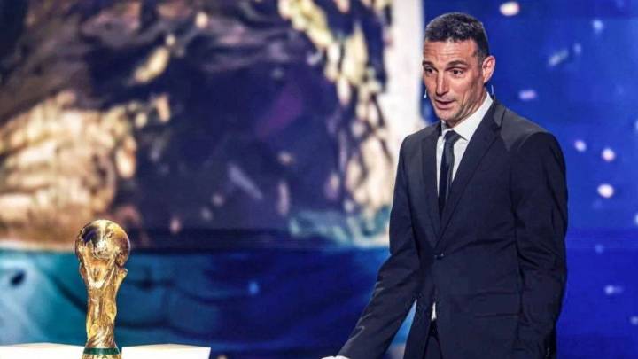 Scaloni, sobre el sorteo del Mundial: "En principio tenemos que estar satisfechos"