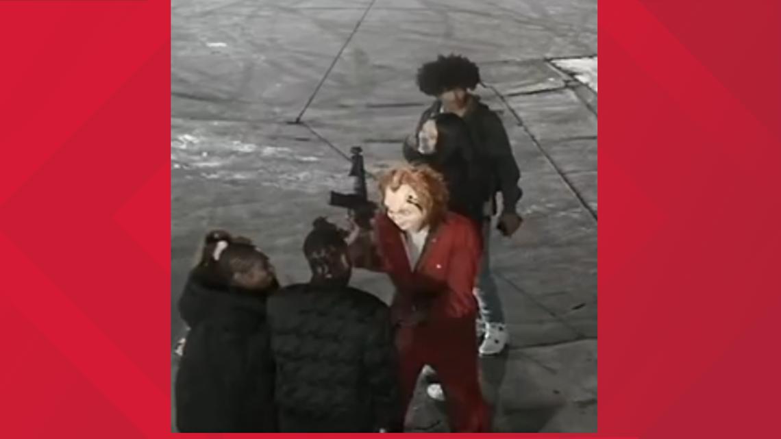 Woman celebrating birthday killed as innocent bystander in shooting | Police seek to identify persons of interest