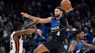 Bane scores 37 to lead the Magic past the Heat 117-108 in the NBA Cup quarterfinals