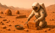 Científicos descubren 2 bacterias que transformarían polvo marciano en cemento y ladrillos para construir refugios en Marte