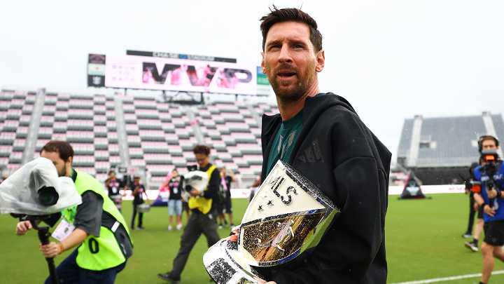 Inter Miami star Lionel Messi is MLS' first back