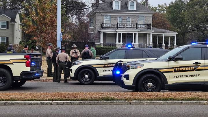 Wreck on Central Gardens street draws heavy THP presence