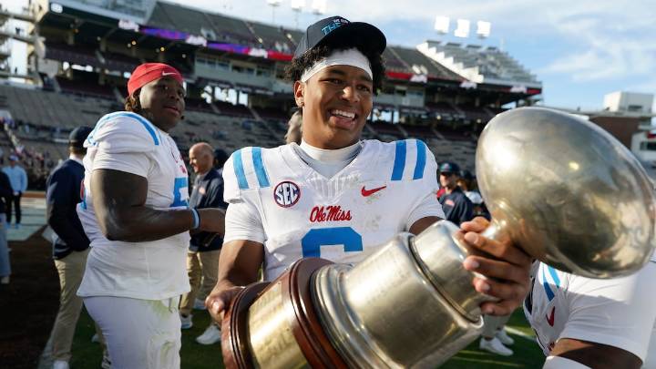 Ole Miss loses coach but moves up in College Football Playoff rankings