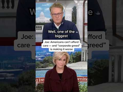 Joe: Americans can't afford care -- and 'corporate greed' is making it worse