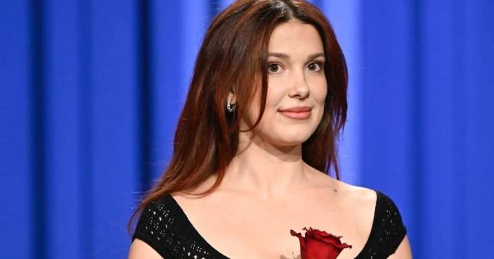 Millie Bobby Brown Wearing Sheer Lace Dress Has Fans Saying 'Obsessed'