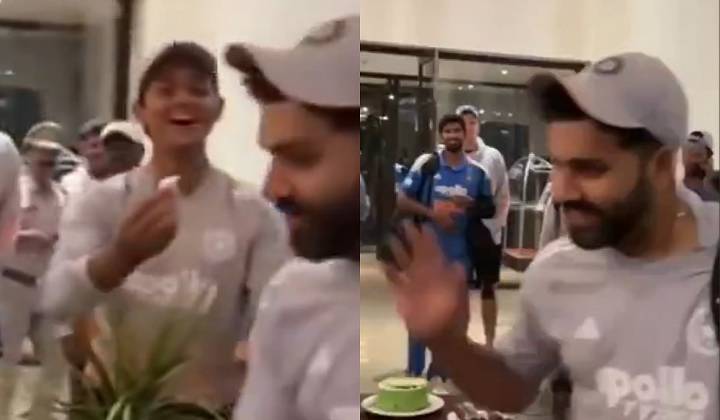 'Mota Ho Jaaunga..': Rohit Sharma Refuses Cake After India Celebrate SA Series Win; VIDEO