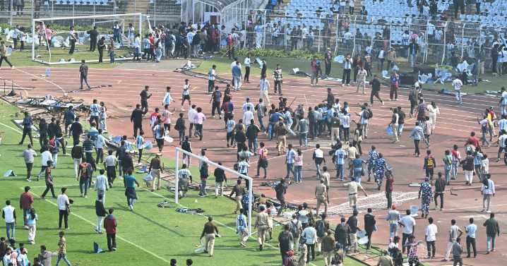 Police detain organizer of Messi's India tour after chaos breaks out at brief appearance