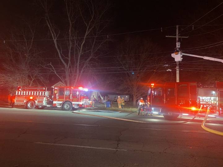 Fire reported on South Green River Road in Evansville