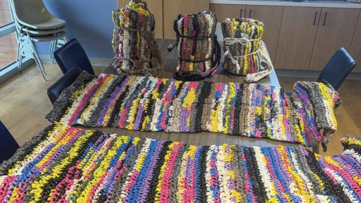 How plastic bags became sleeping mats for homeless…