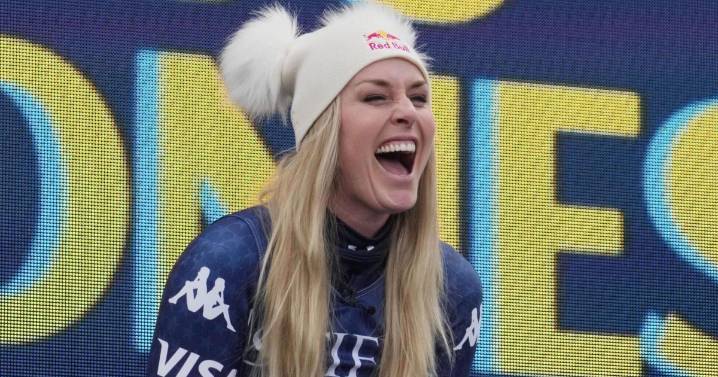 Lindsey Vonn second, Breezy Johnson fourth in St. Moritz downhill
