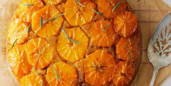 This Orange-Rosemary Upside Down Cake is the Winter Version of a Classic