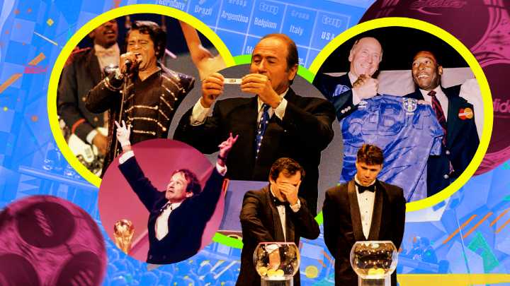 Behind the wild scenes of the wild 1994 World Cup draw in Las Vegas