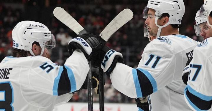 Guenther scores in OT to complete Mammoth's 5-4 comeback win over reeling Penguins