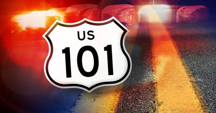 Van fire on Highway 101 slows traffic over the Cuesta Grade