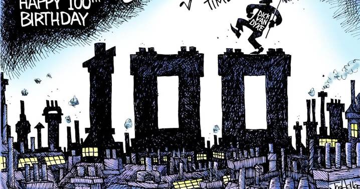 Editorial Cartoon: Centenarian Dick