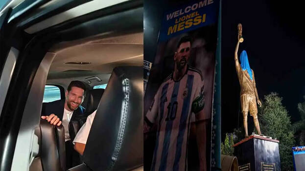Lionel Messi sets foot in India; Kolkata in frenzy ahead of GOAT tour