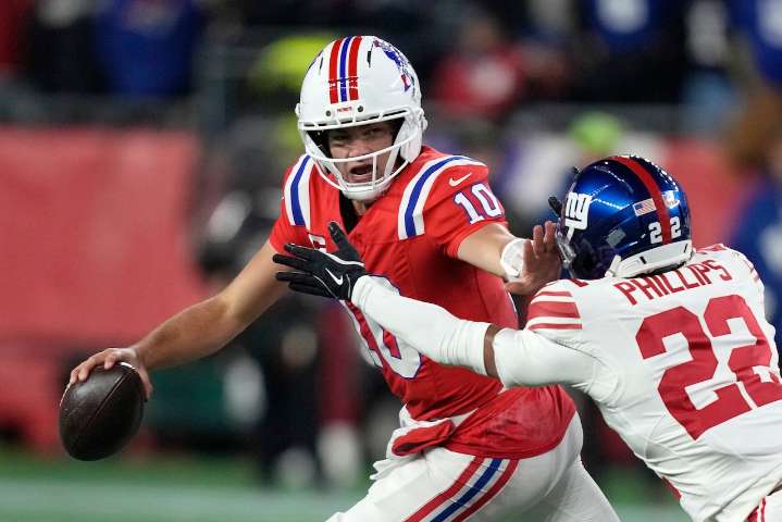 Drake Maye posts another prime-time gem in taking down the New York Giants
