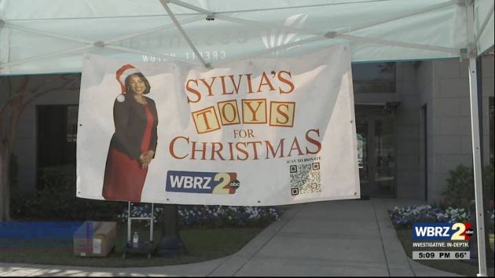 Drop-off event held Wednesday for Sylvia's Toys for Christmas