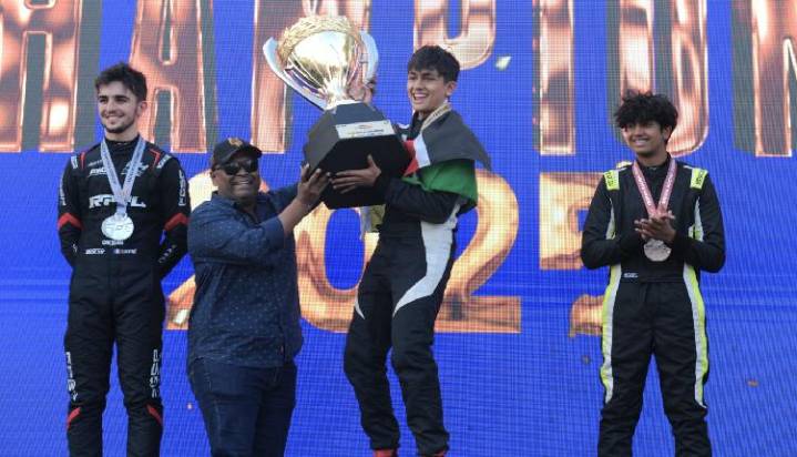 Teen Prodigy Shane Chandaria Clinches Formula 4 Indian Championship Title