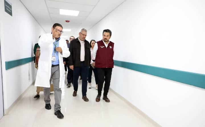 IMSS y gobierno de Michoacán supervisan fortalecimiento de nuevo Hospital en Uruapan