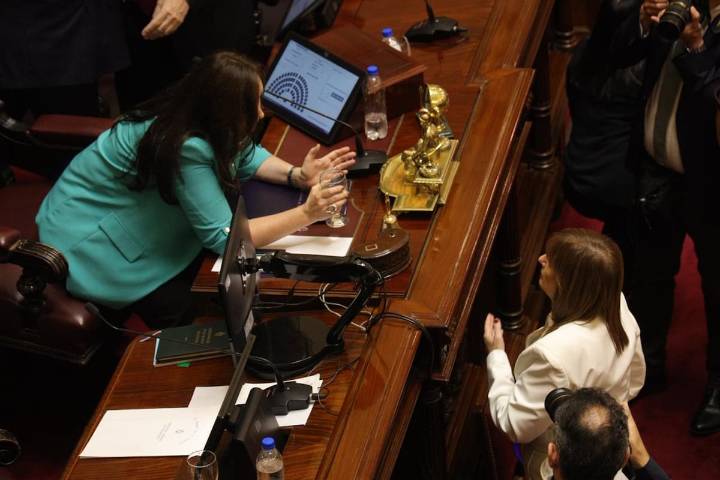 Interna oficialista Guerra fría entre Villarruel y los nuevos senadores libertarios