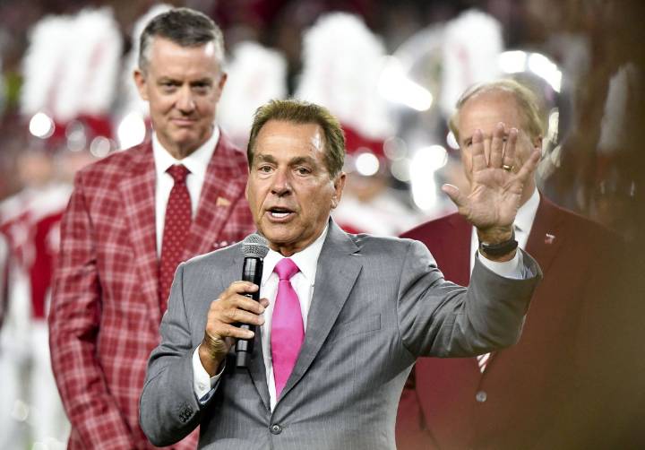 Raw Emotions Flow for Nick Saban as He Honors Late Parents Before Hall of Fame Induction Legendary head coach Nick Saban gives an ode to his late parents after inducting into the College Football Hall