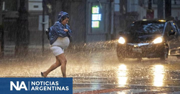 Alerta amarilla por tormentas en el AMBA y el centro del país para este sábado