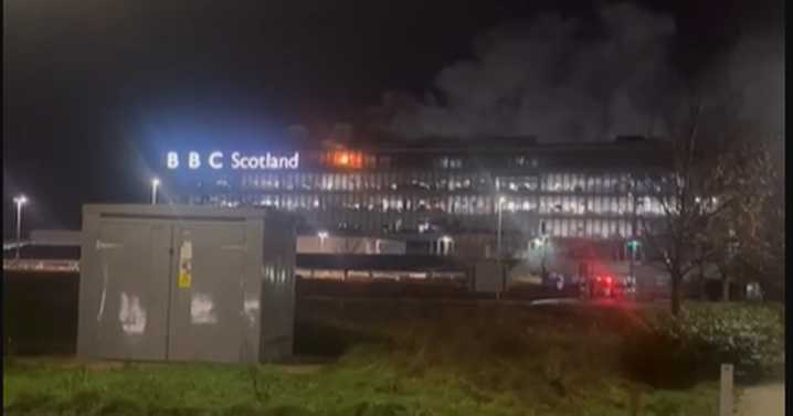 BBC shows 'suspended' after air conditioning unit catches fire at Glasgow office